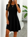 Kadın Kısa Kollu Kiloş Ithal Krep Elbise