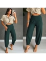 Kadın Yüksek Bel Krep Pantolon