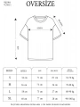 Unisex Basic Bisiklet Yaka Oversize T-Shirt - Gri