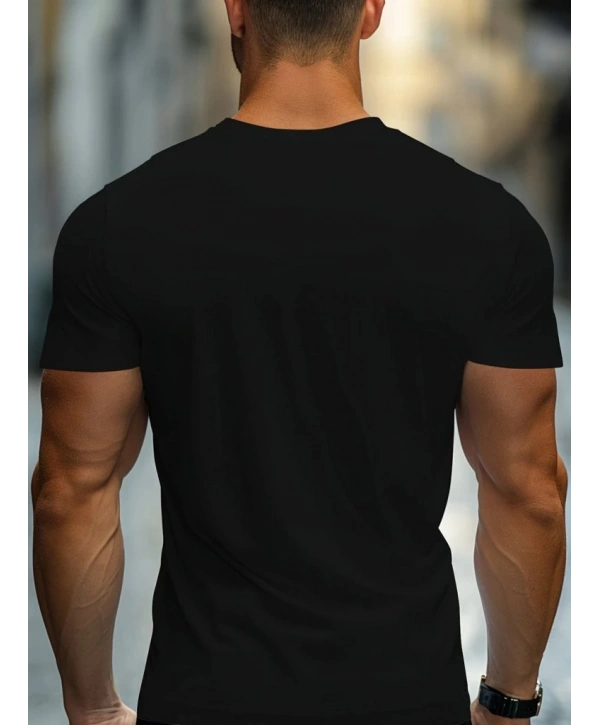 Erkek Kısa Kollu Bisiklet Yaka Viskon Bluz