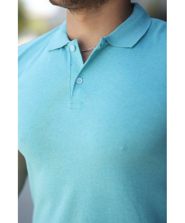 Erkek Kısa Kollu Yakalı Tişört