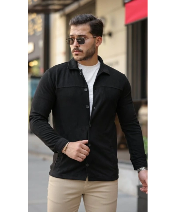 Erkek Süet Ceket Gömlek