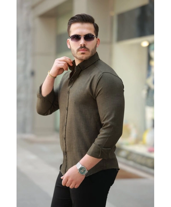 Erkek Uzun Kollu Gömlek