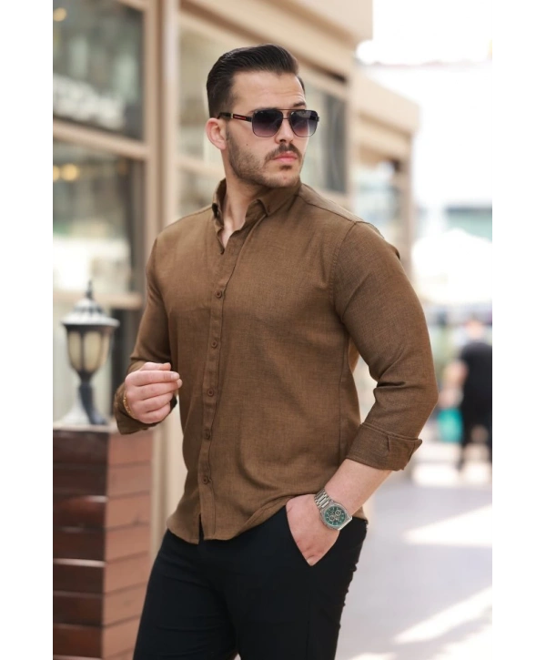 Erkek Uzun Kollu Gömlek