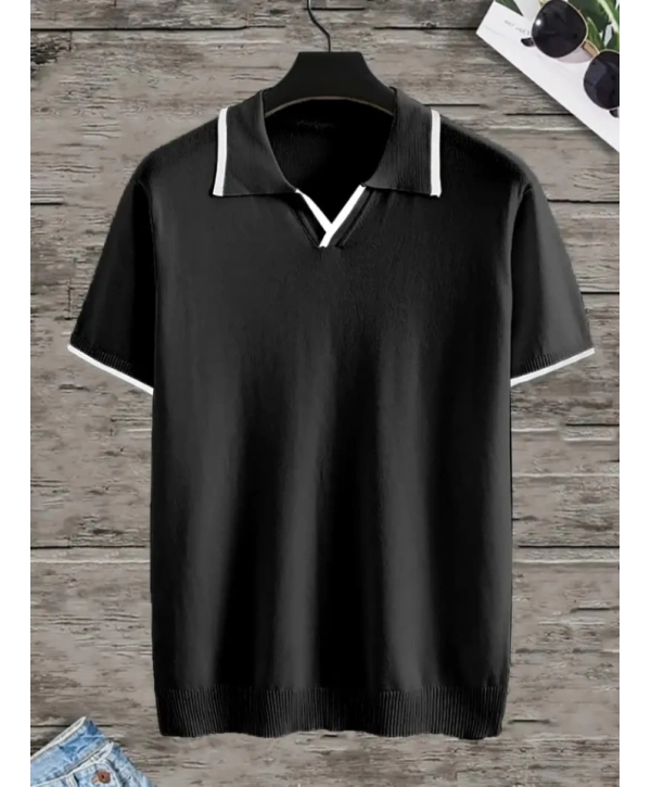 Erkek Uzun Kollu Yakalı Triko Bluz