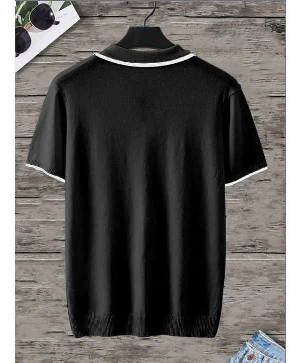 Erkek Uzun Kollu Yakalı Triko Bluz