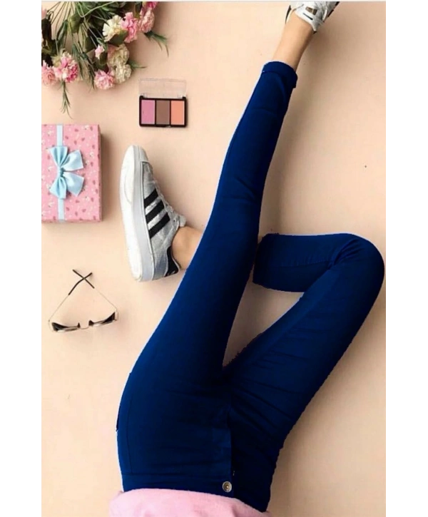 Gabardin Kumaş Yüksek Bel Pantolon