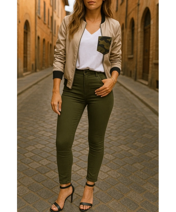 Gabardin Kumaş Yüksek Bel Pantolon 90 Cm 4XLbel40cm