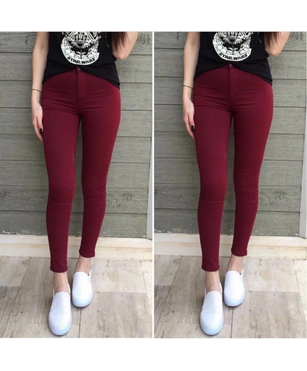 Gabardin Kumaş Yüksek Bel Pantolon 90cm Bel 38cm