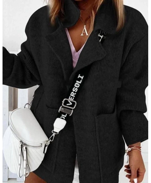 Geniş Cep Tasarımlı Hırka