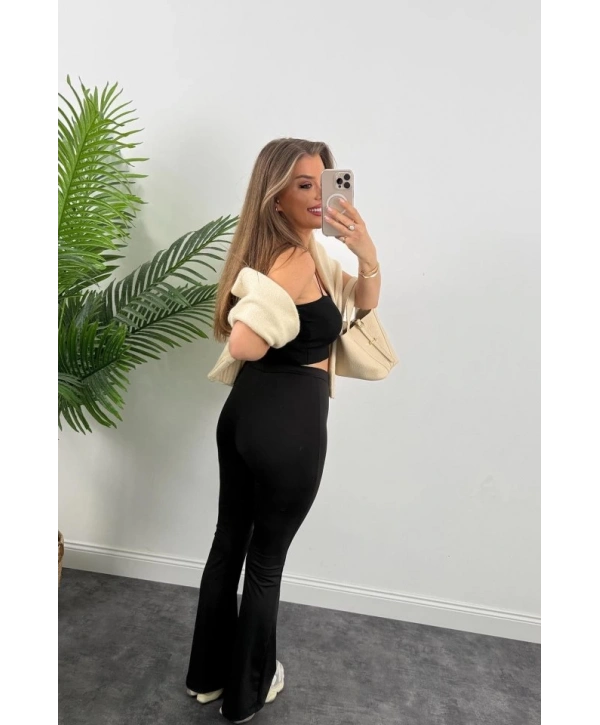 Kadın Amazon Kumaş çımalı Tayt