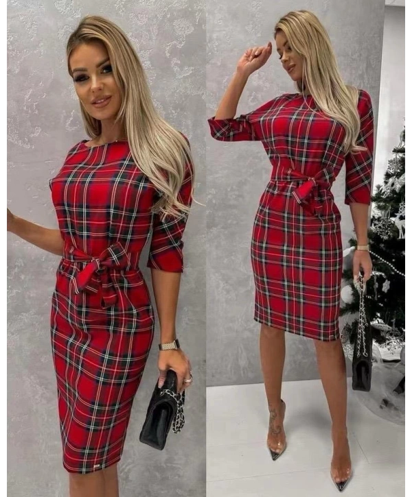 Kadın Dalgıc Kumaş Djıtal Baskılı Elbıse