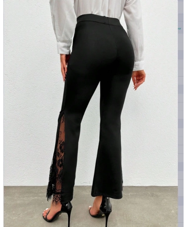 Kadın Ispanyol Paçadantel Detay Dalgıç Tayt