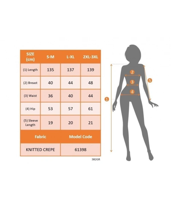 Kadın Kısa Kollu Bisiklet Yaka Puantiyeli Maksi örme Krep Elbise