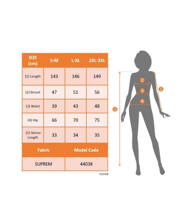Kadın Kısa Kollu V Yakalı Desenli Süprem Elbise