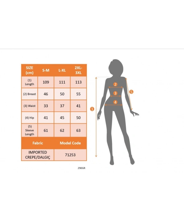 Kadın Uzun Kollu Kruvaze Yaka üst Ithal Krep Alt Dalgıç Leopar Detaylı Elbise