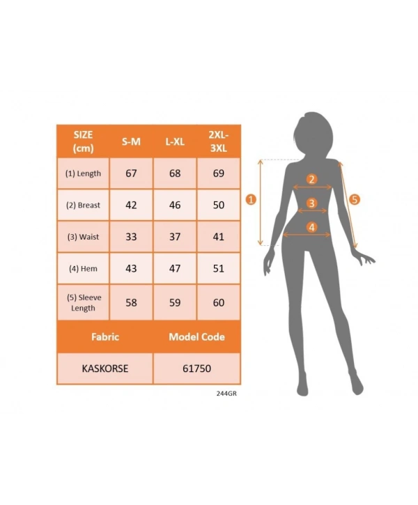 Kadın Uzun Kollu Kruvaze Yaka Yandan Düğme Detaylı şardonlu Kaşkorse Bluz
