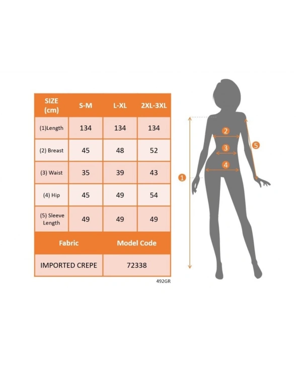 Kadın Uzun Kollu Kruvaze Yakalı Taş Ve Tül Detaylı Uzun Ithal Krep Elbise