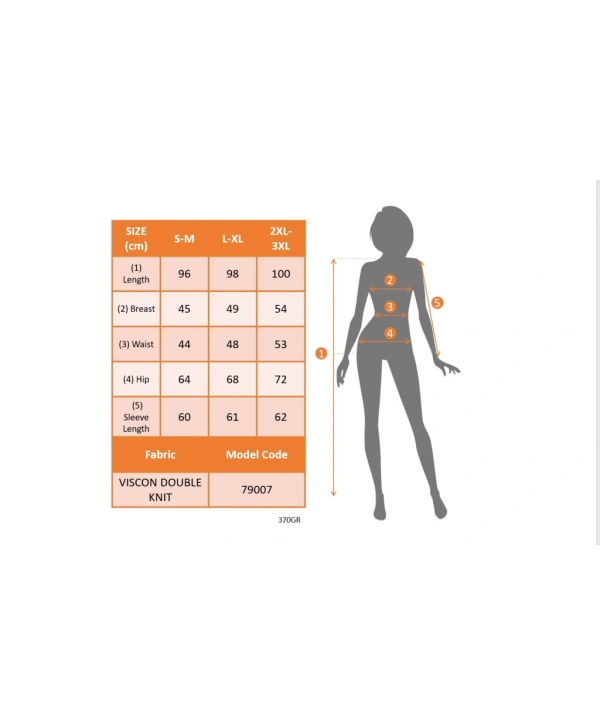 Kadın Uzun Kollu V Yakalı Salaş Midi Akrilik Elbise