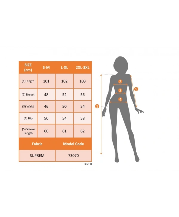 Kadın Uzun Kollu Yuvarlak Yaka Geometrik Süprem Elbise