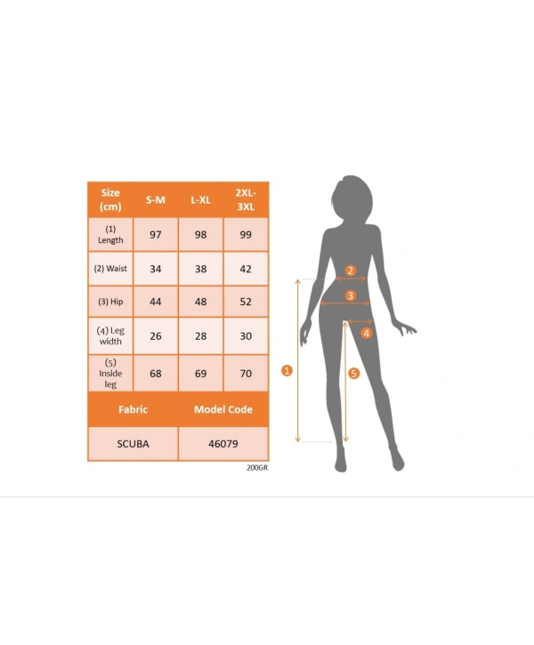 Kadın Yüksek Bel Desenli Dalgıç Pantolon