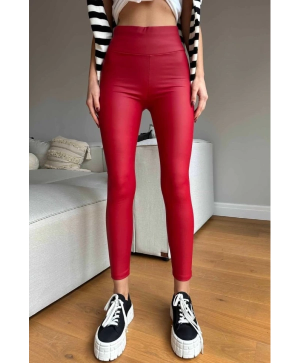 Kadın Yüksek Bel Içi şardonlu Fırsat ürün Toparlayıcı Tayt