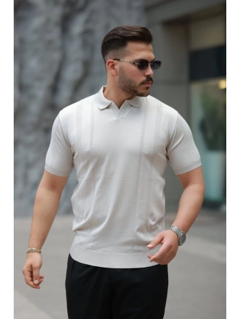 Erkek Hemşire Yaka Kısa Kollu Tişört