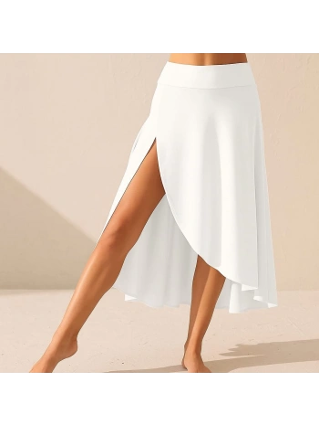 Kadın Cep Detay Taytlı Sandy Etek