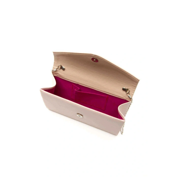 Kadın Bej Suni Deri Cilt Bilekten Ayarlamalı Ince Topuklu Platformlu Ayakkabı Ve Şık Çanta Kombini