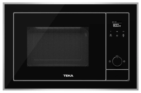 Teka ML 820 BIS 20 lt Siyah Ankastre Mikrodalga Fırın