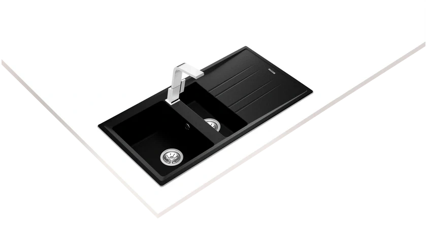 Teka Stone 60 B-Tg 1 1-2B 1D - İki Hazneli Eviye