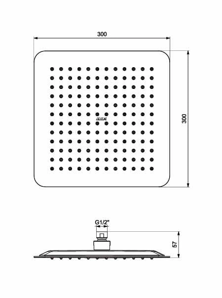 Eca Life Duş Başlığı 300X300
