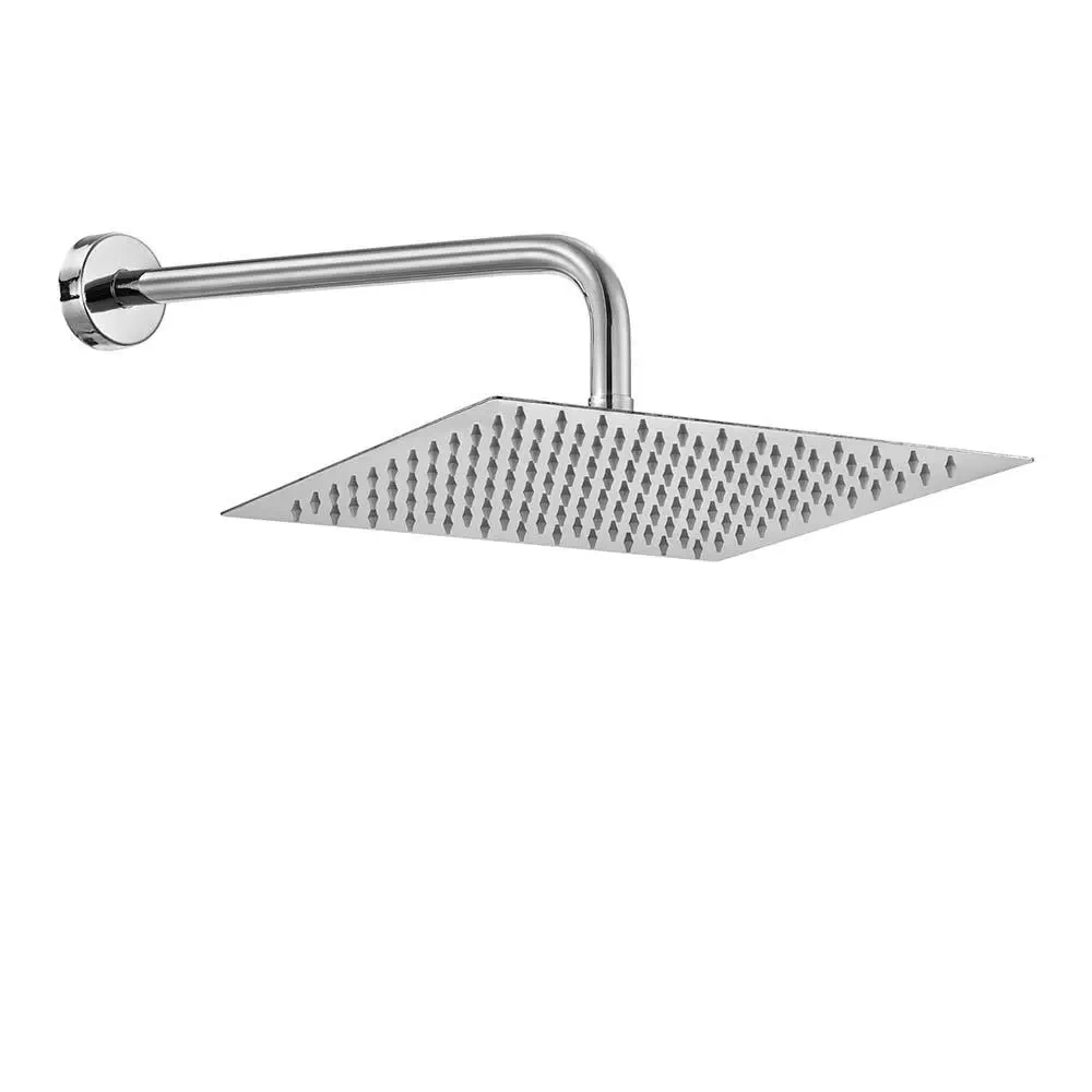 Ar Ark Slim Kare Duş Başlığı Duvardan