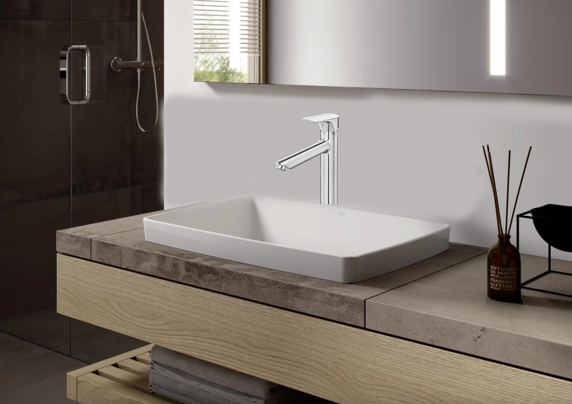 Ar Fia Yüksek Tip Lavabo Bataryası
