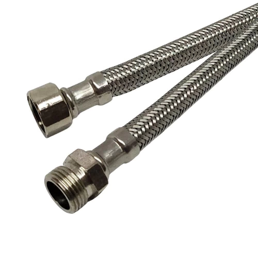 Çelik Bağlantı 3/8*3/8 Erkek 30 Cm