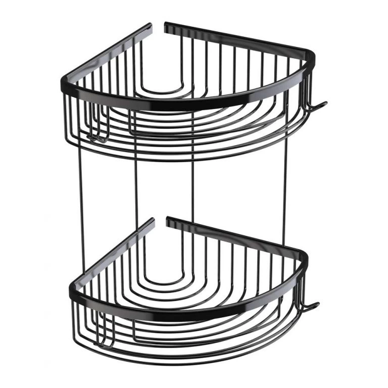 Deppot Oval Lüks Şampuanlık 20x20 -2 Kat - Titan