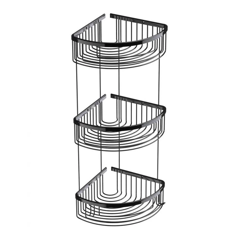 Deppot Oval Lüks Şampuanlık 20x20 - 3 Kat - Titan
