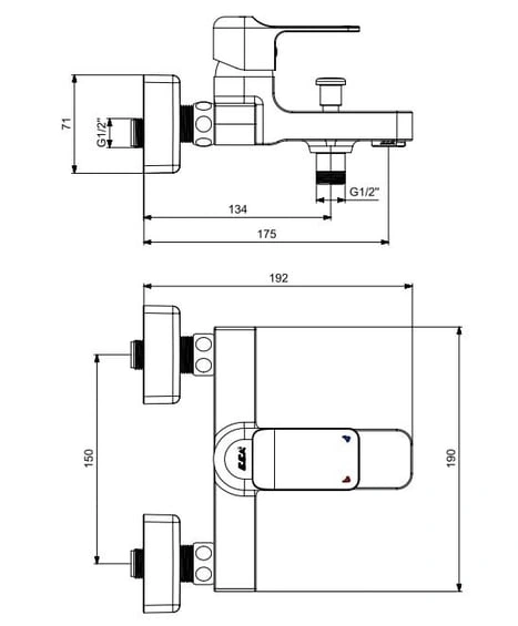Eca Dream Banyo Bataryası Krom 102102534