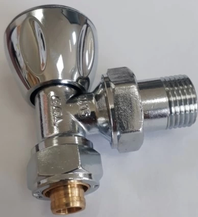 Eca Radyator Valfi Pex Köşe 1/2 Rv3 Krom