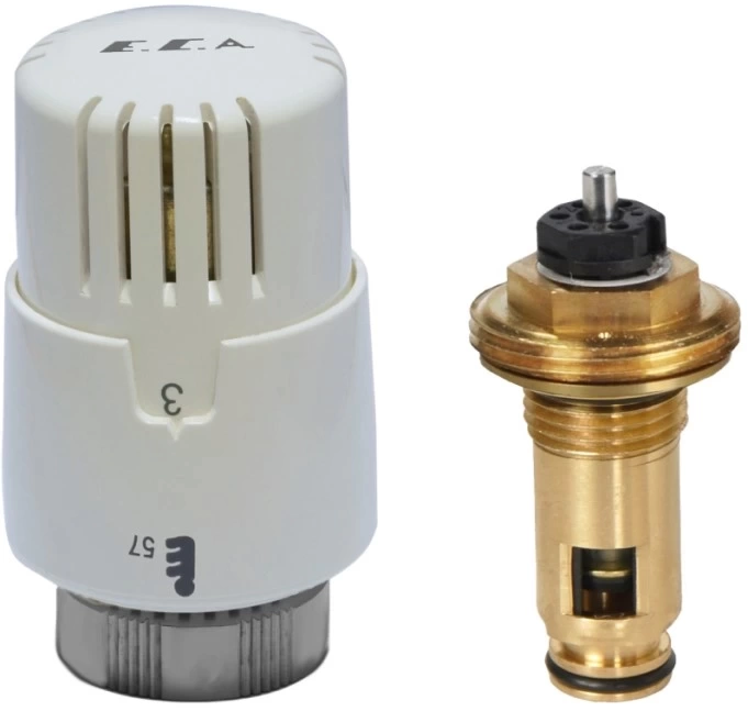Eca Termostatik Kompakt Radyatör Valfi 44mm 1/2 Trv4 Set