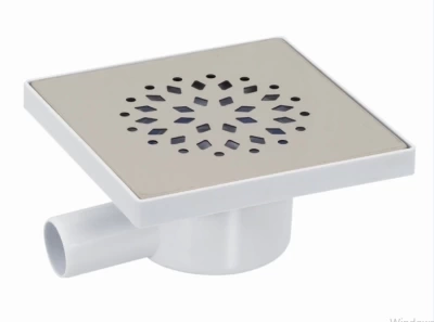 Gama 15x15x32 Yandan Çıkışlı Plastik Yer Süzgeci