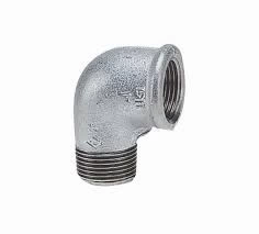 Mech Galvaniz Kuyruklu Dirsek 1/2