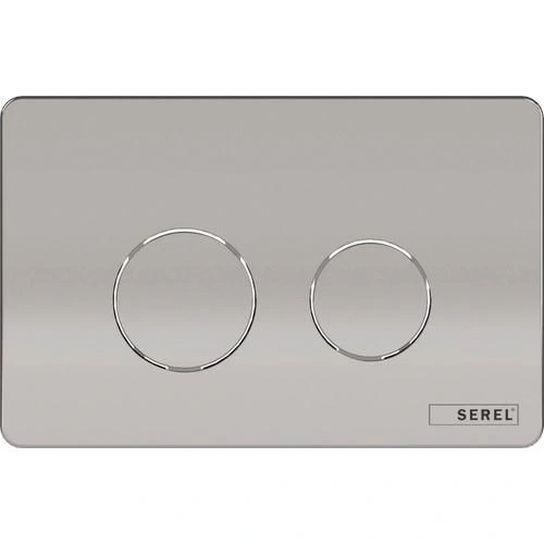 Serel Yuvarlak Parlak Krom Panel-metal Kaplama