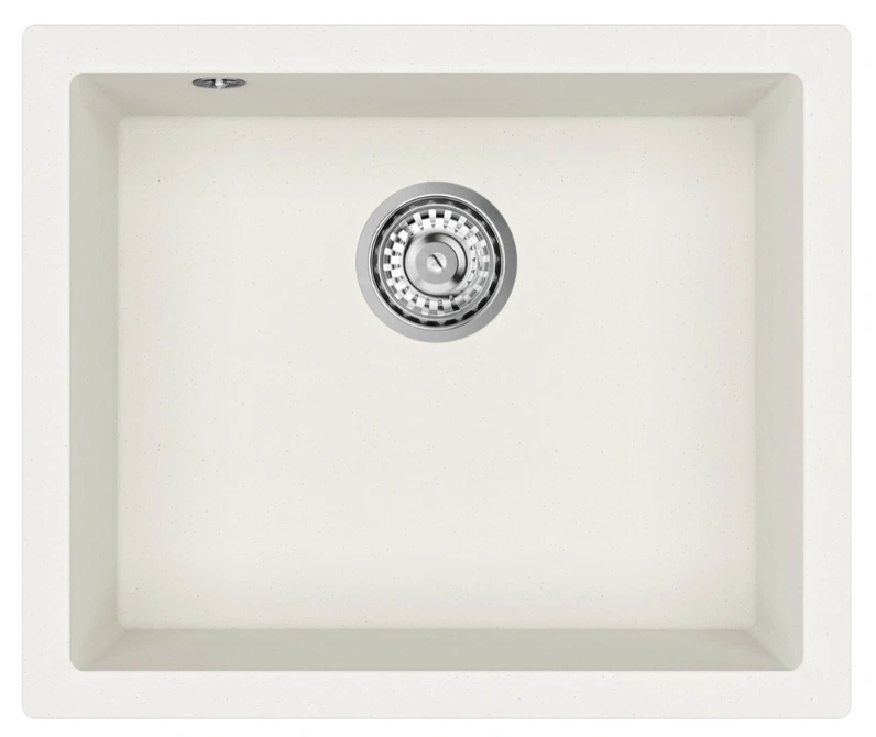 Teka Cave 49.50 B-TQ Tek Hazneli Beyaz Tequartz Eviye