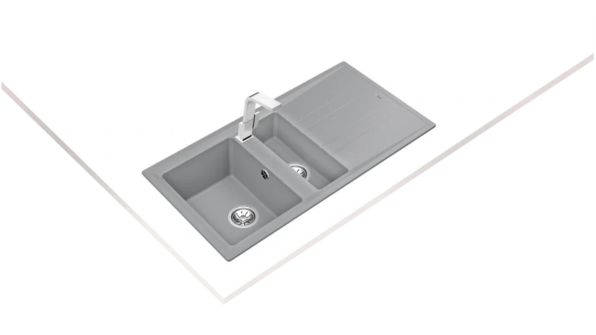 Teka Stone 60 B-tg Metallic Grey Granit Eviye 11-2 B