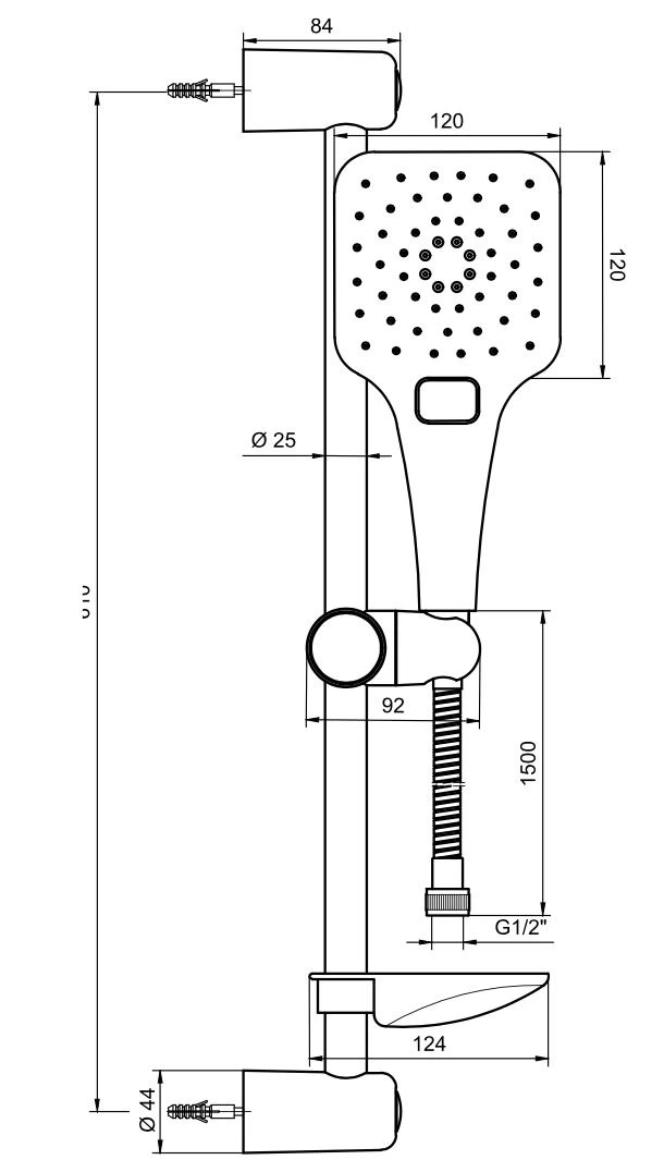 Yak Riva Hareketli Üst Takım 3 Fonksiyonlu