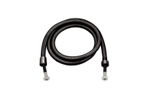 Deppot Deluxe Spiral 60 Cm Örgülü Mat Siyah