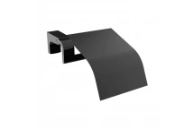 Deppot F1 Kapaklı Tuvalet Kağıtlık- Mat Siyah