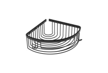 Deppot Oval Lüks Şampuanlık 20x20 - 1 Kat - Mat Siyah