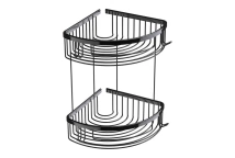Deppot Oval Lüks Şampuanlık 20x20 -2 Kat - Titan